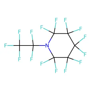 Piperidine, 2,2,3,3,4,4,5,5,6,6-decafluoro-1-(pentafluoroethyl)- structure