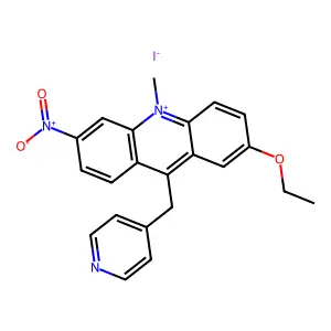 Compound C22H20IN3O3 structure