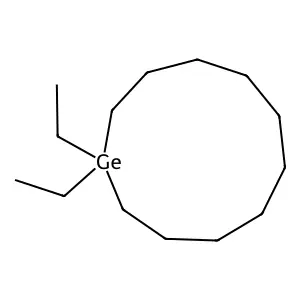 1,1-Diethylgermacycloundecane structure