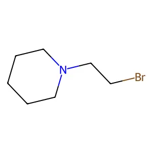 1-(2-bromoethyl)piperidine structure