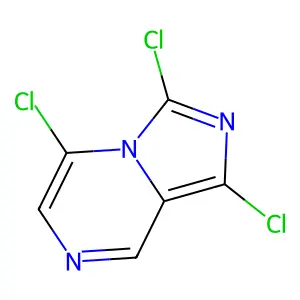 1,3,5-trichloroimidazo[1,5-a]pyrazine structure