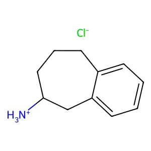 Amizoptene hydrochloride structure