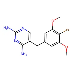 Brodimoprim structure