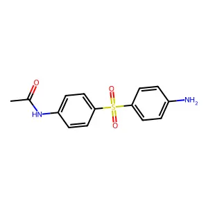 Monoacetyldapsone structure
