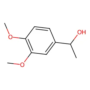 1-(3,4-dimethoxyphenyl)ethanol structure