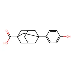 Compound C17H20O3 structure