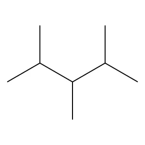 2,3,4-TRIMETHYLPENTANE structure