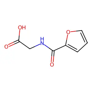 N-(2-Furoyl)glycine structure