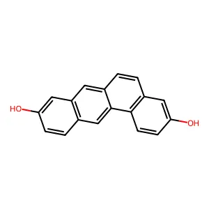 3,9-Dihydroxybenzanthracene structure