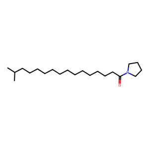 1-(15-Methylhexadecanoyl)pyrrolidine structure