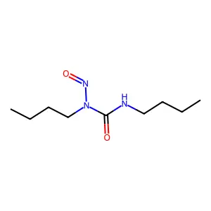1,3-Dibutyl-1-nitrosourea structure