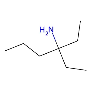 3-Hexanamine, 3-ethyl- structure