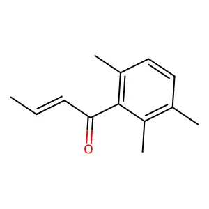 1-(2,3,6-Trimethylphenyl)-2-buten-1-one structure