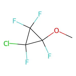 Compound C4H3ClF4O structure