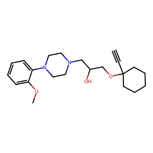 Mociprazine structure