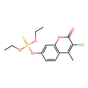 Compound C14H16ClO5PS structure