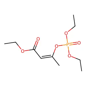 ethyl 3-diethoxyphosphoryloxybut-2-enoate structure
