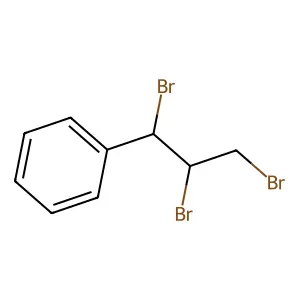 (1,2,3-Tribromopropyl)benzene structure