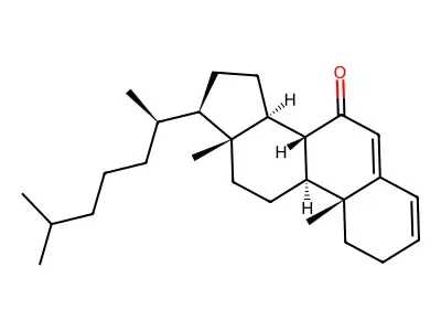 CHOLESTA-3,5-DIEN-7-ONE structure