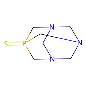 1,3,5-Triaza-7-phosphaadamantane 7-sulfide structure