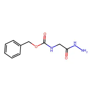benzyl N-(2-hydrazinyl-2-oxoethyl)carbamate structure