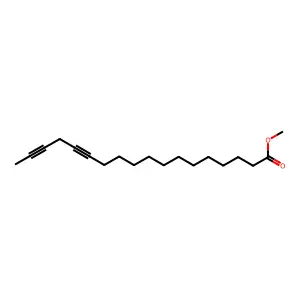 13,16-Octadecadiynoic acid, methyl ester structure
