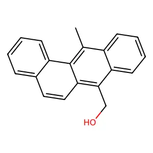 (12-methylbenzo[a]anthracen-7-yl)methanol structure