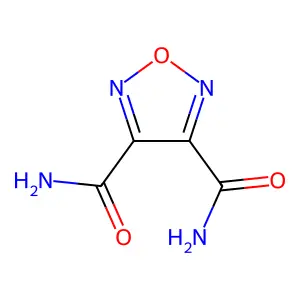 1,2,5-oxadiazole-3,4-dicarboxamide structure
