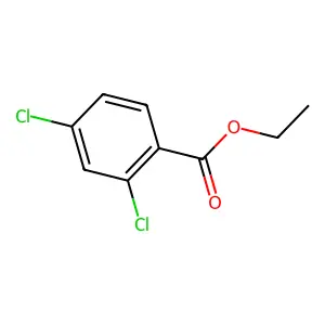 Ethyl 2,4-dichlorobenzoate structure