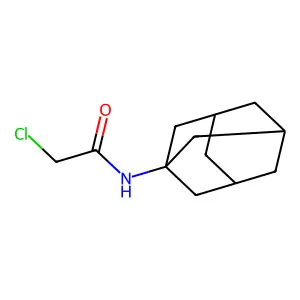 N-(1-adamantyl)-2-chloroacetamide structure