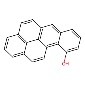 10-Hydroxybenzo(a)pyrene structure