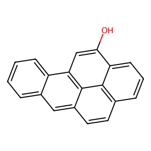 12-Hydroxybenzo[a]pyrene structure