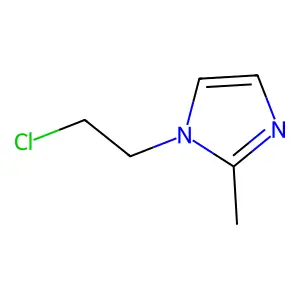 1-(2-chloroethyl)-2-methyl-1H-imidazole structure