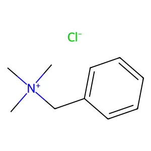 Benzyltrimethylammonium chloride structure