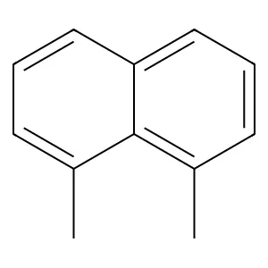 1,8-DIMETHYLNAPHTHALENE structure