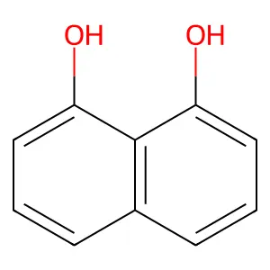 Naphthalene-1,8-diol structure