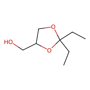 2,2-Diethyl-1,3-dioxolane-4-methanol structure