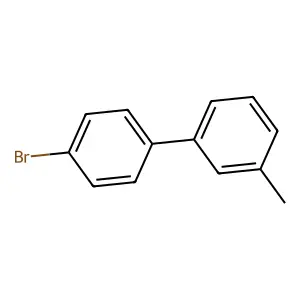 1-bromo-4-(3-methylphenyl)benzene structure
