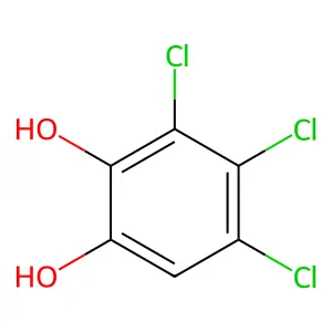 3,4,5-TRICHLOROCATECHOL structure
