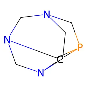 1,3,6-Triaza-8-phosphatricyclo(4.3.1.13,8)undecane structure