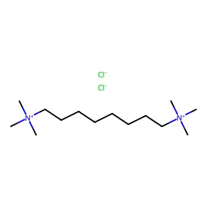 trimethyl-[8-(trimethylazaniumyl)octyl]azanium dichloride structure