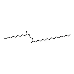 11,15-Dimethylhentriacontane structure