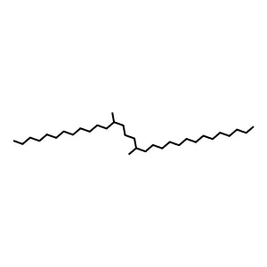 13,17-Dimethylhentriacontane structure