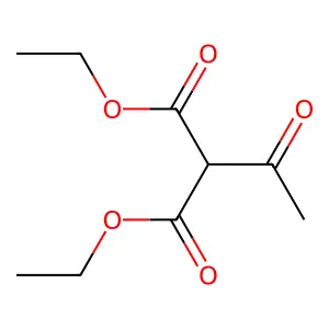 1,3-diethyl 2-acetylpropanedioate structure