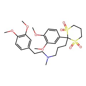 Tiapamil structure