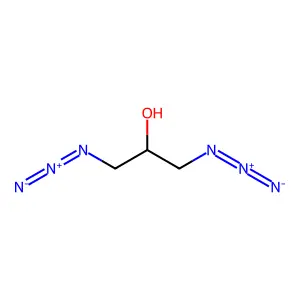 1,3-Diazido-2-propanol structure