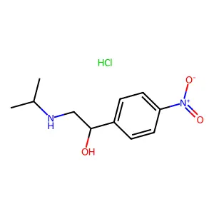 Nifenalol hydrochloride structure