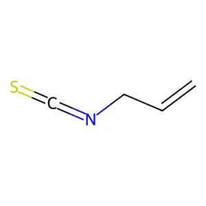 ALLYL ISOTHIOCYANATE structure