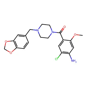 Peralopride structure