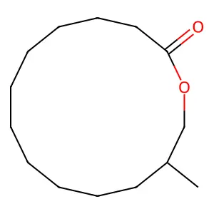 12-Methyl-13-tridecanolide structure